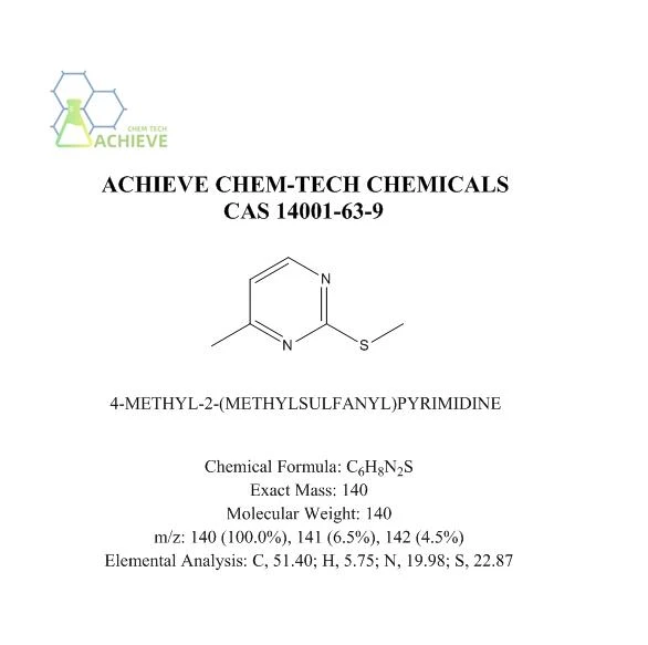 4-METHYL-2-(METHYLSULFANYL) PYRIMIDINE Buy | Shaanxi BLOOM Tech Co., Ltd 4-METHYL-2-(METHYLSULFANYL) PYRIMIDINE Buy | Shaanxi BLOOM Tech Co., Ltd