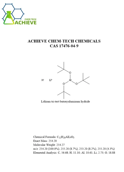 Litijev triterc butoksialuminijev hidrid CAS 17476-04-9
