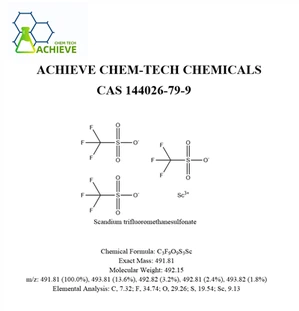 Scandium trifluoromethaneslfonate cas 144026-79-9